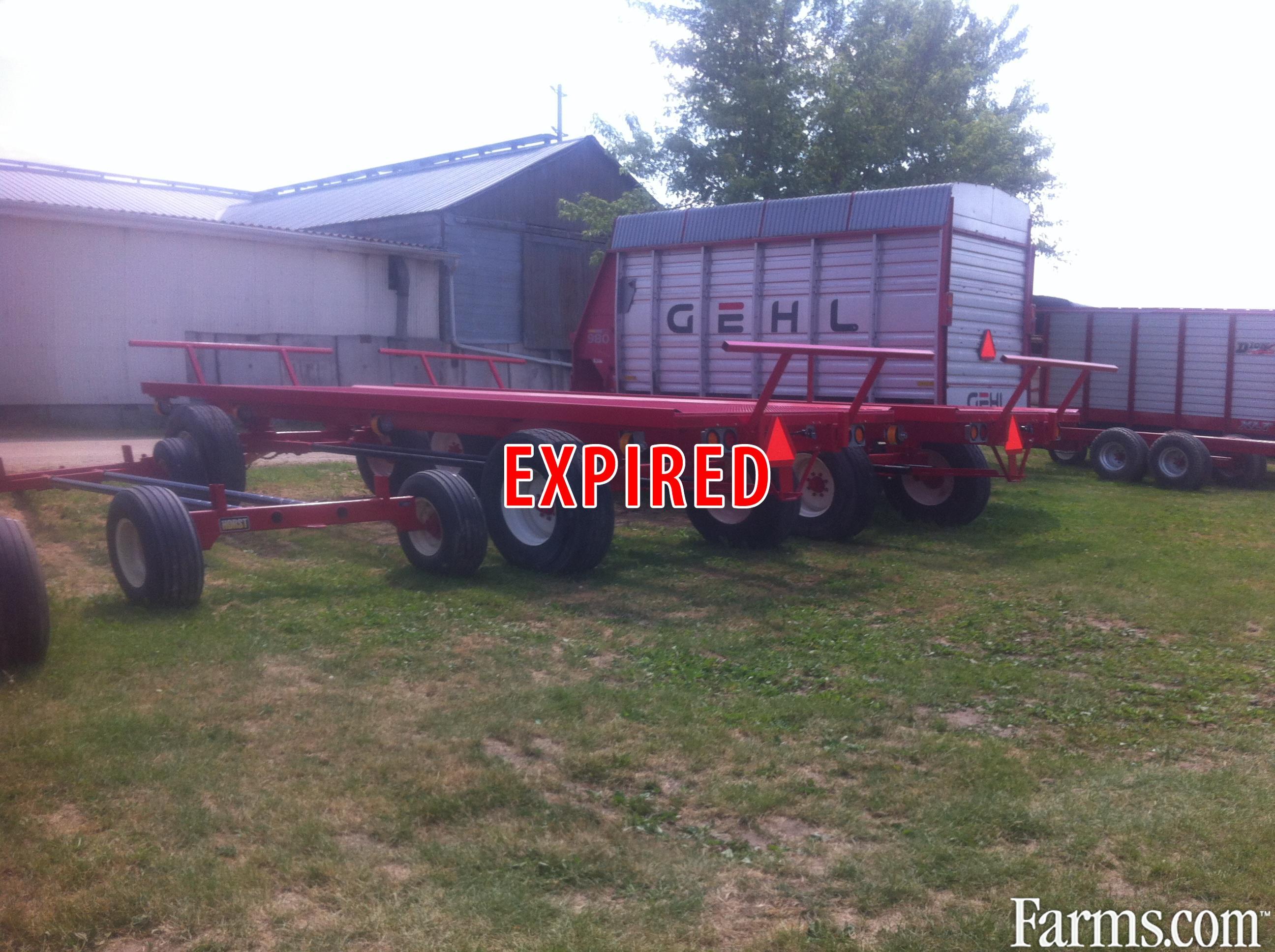 Creekbank Welding Hay Racks Wagon for Sale