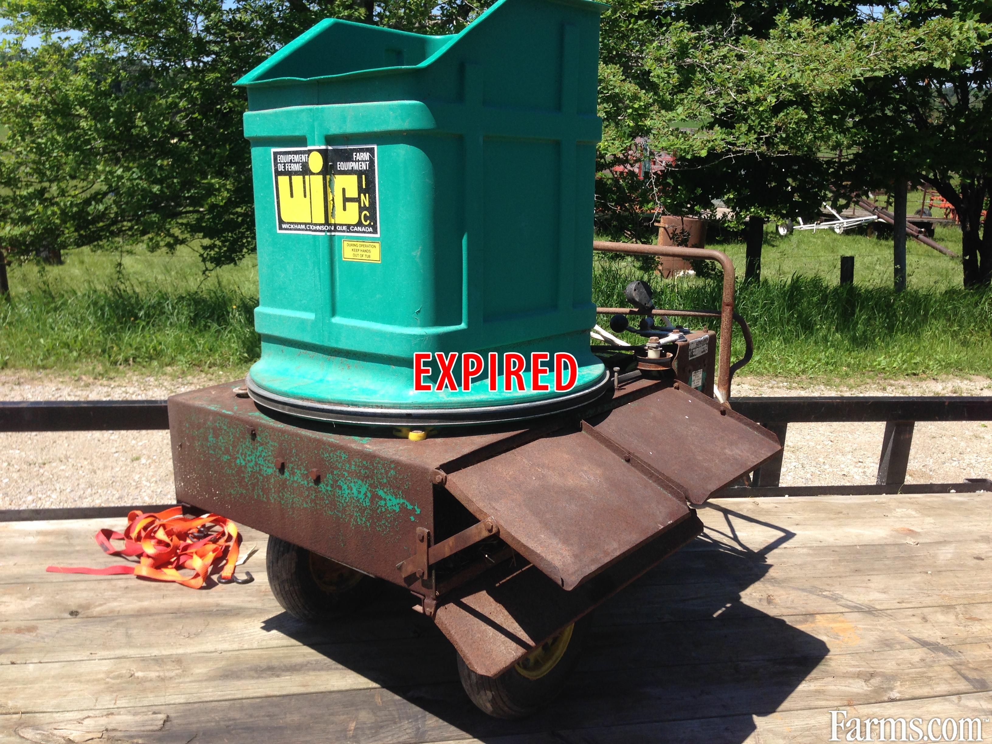 WIC Straw Chopper for Sale