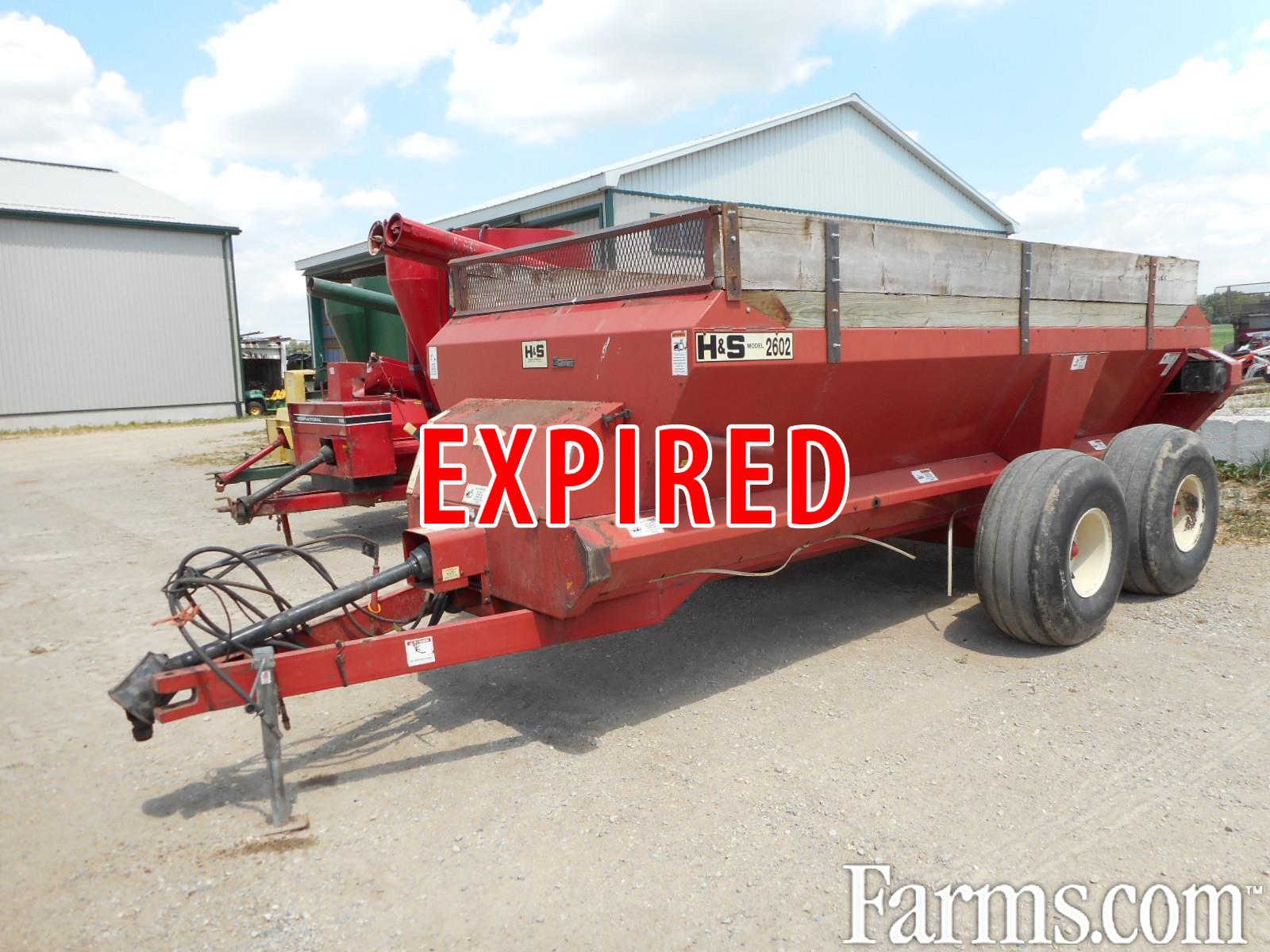 H&S 2602 VBox Spreader for Sale