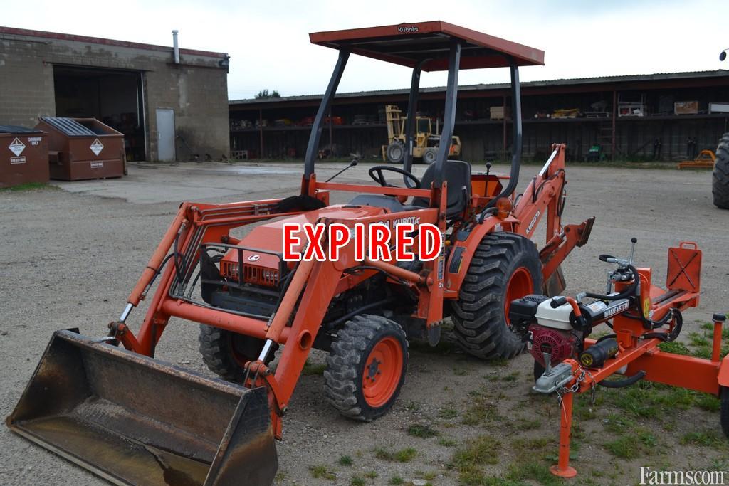 2006 Kubota B21 Tractor Loader Backhoe For Sale | Farms.com