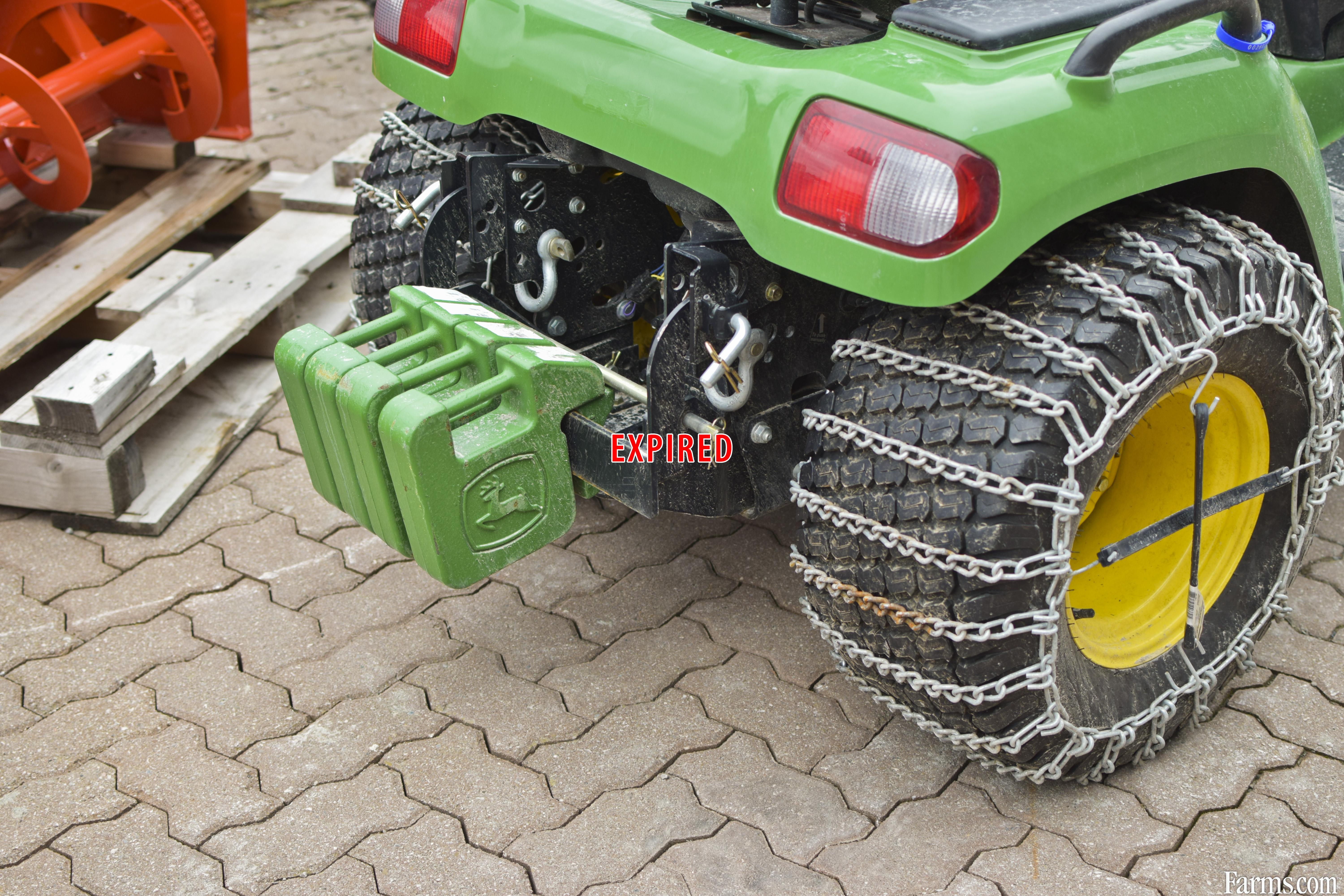 2011 John Deere X720 Lawn Tractor with Snowblower for Sale