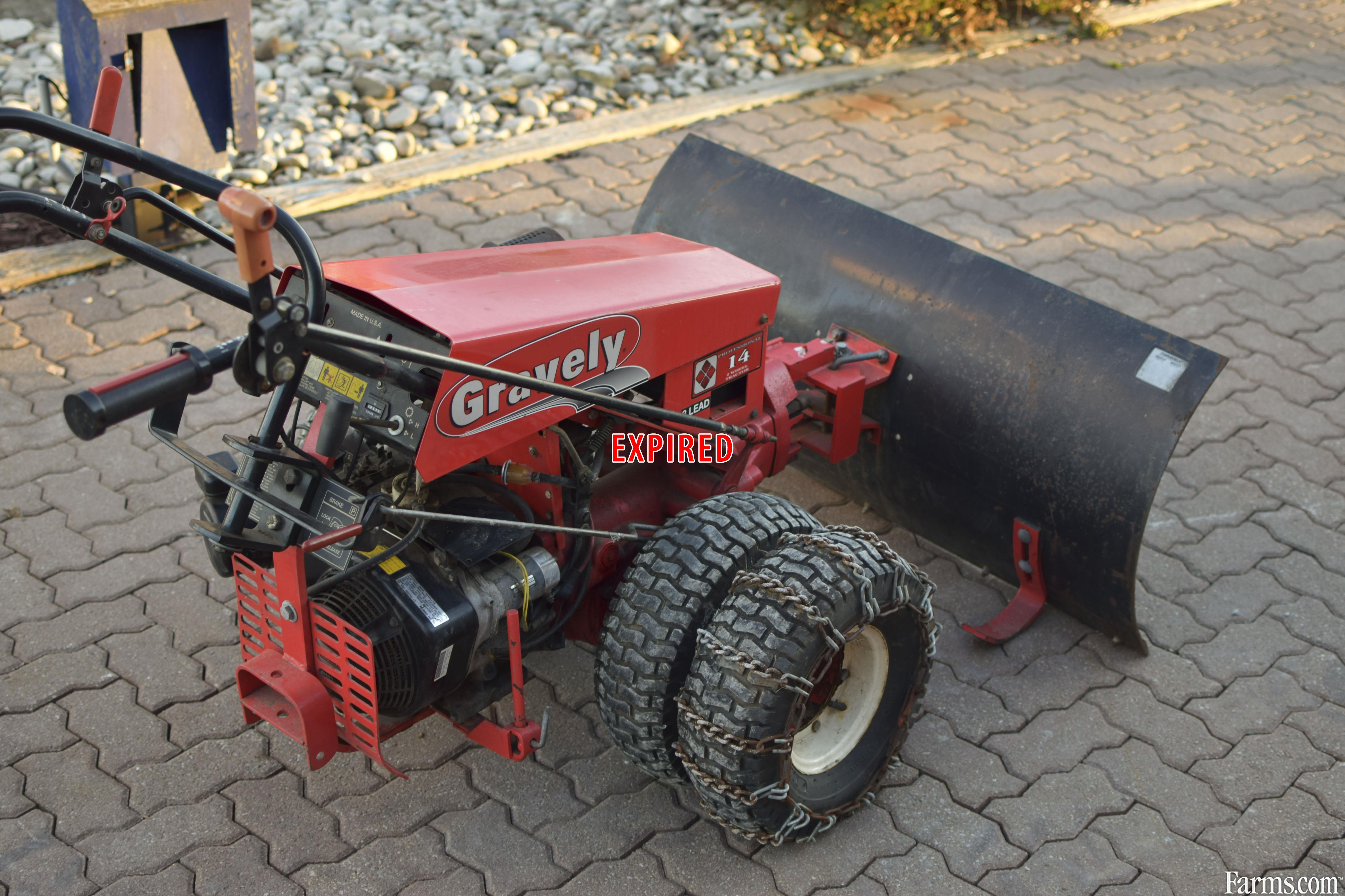 Gravely Professional 14 twowheeled tractor for Sale