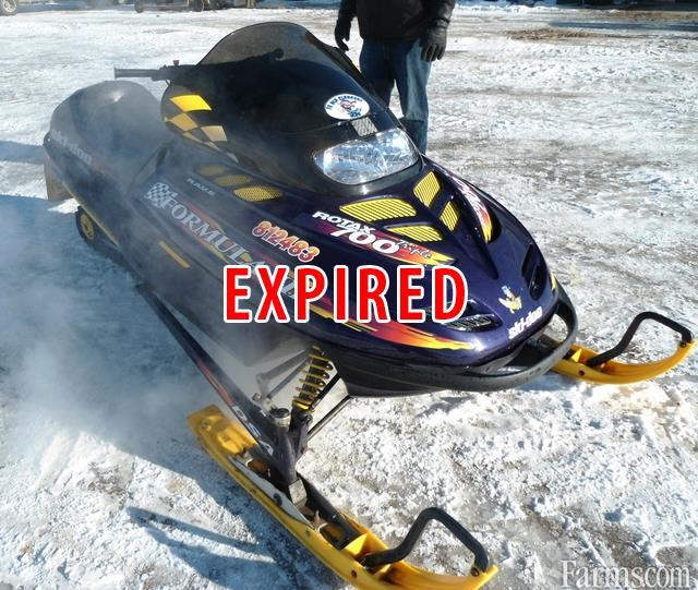 1998 SkiDoo FORMULA III Snowmobile for Sale