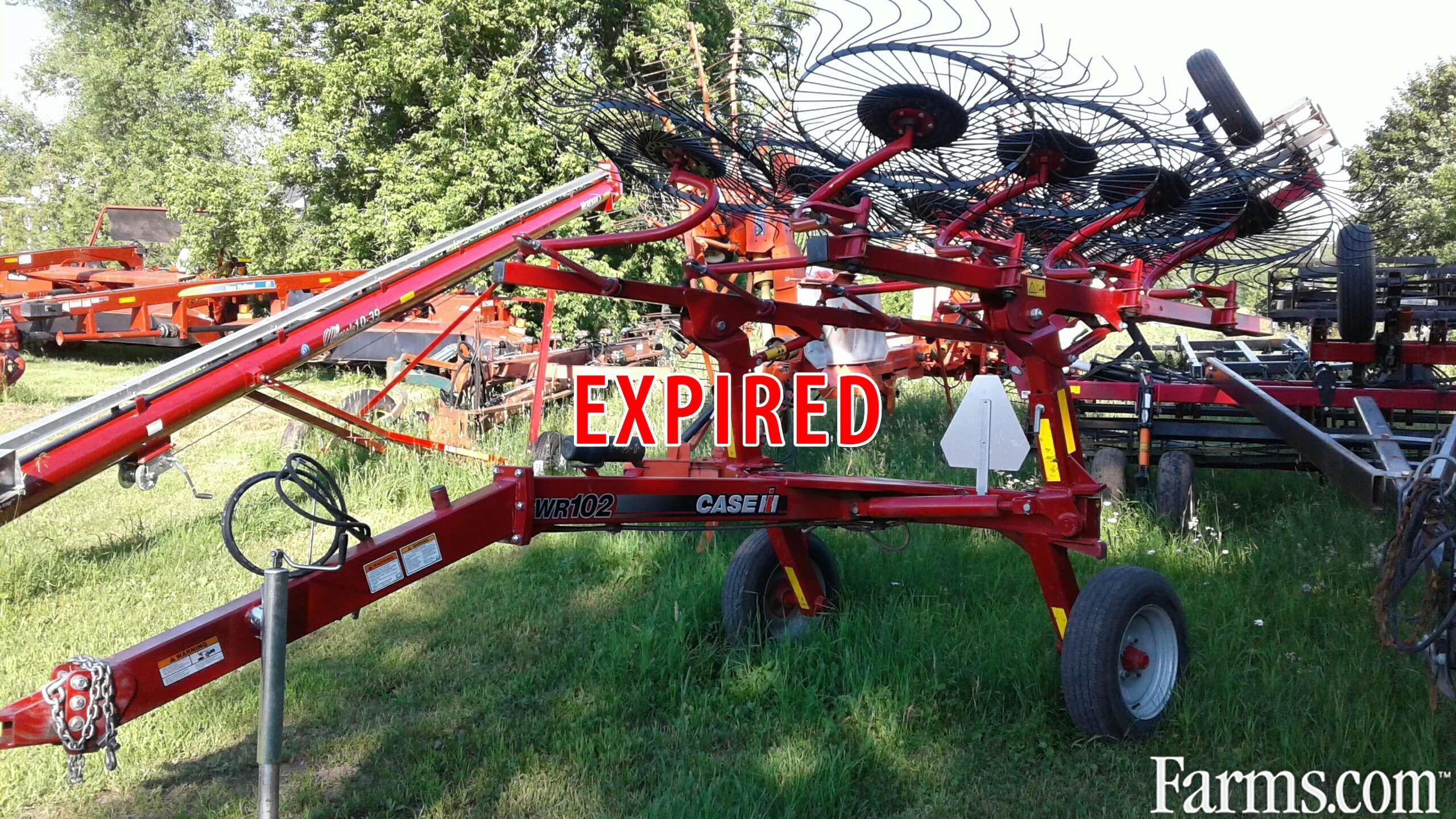 Case IH WR102 Rake for Sale