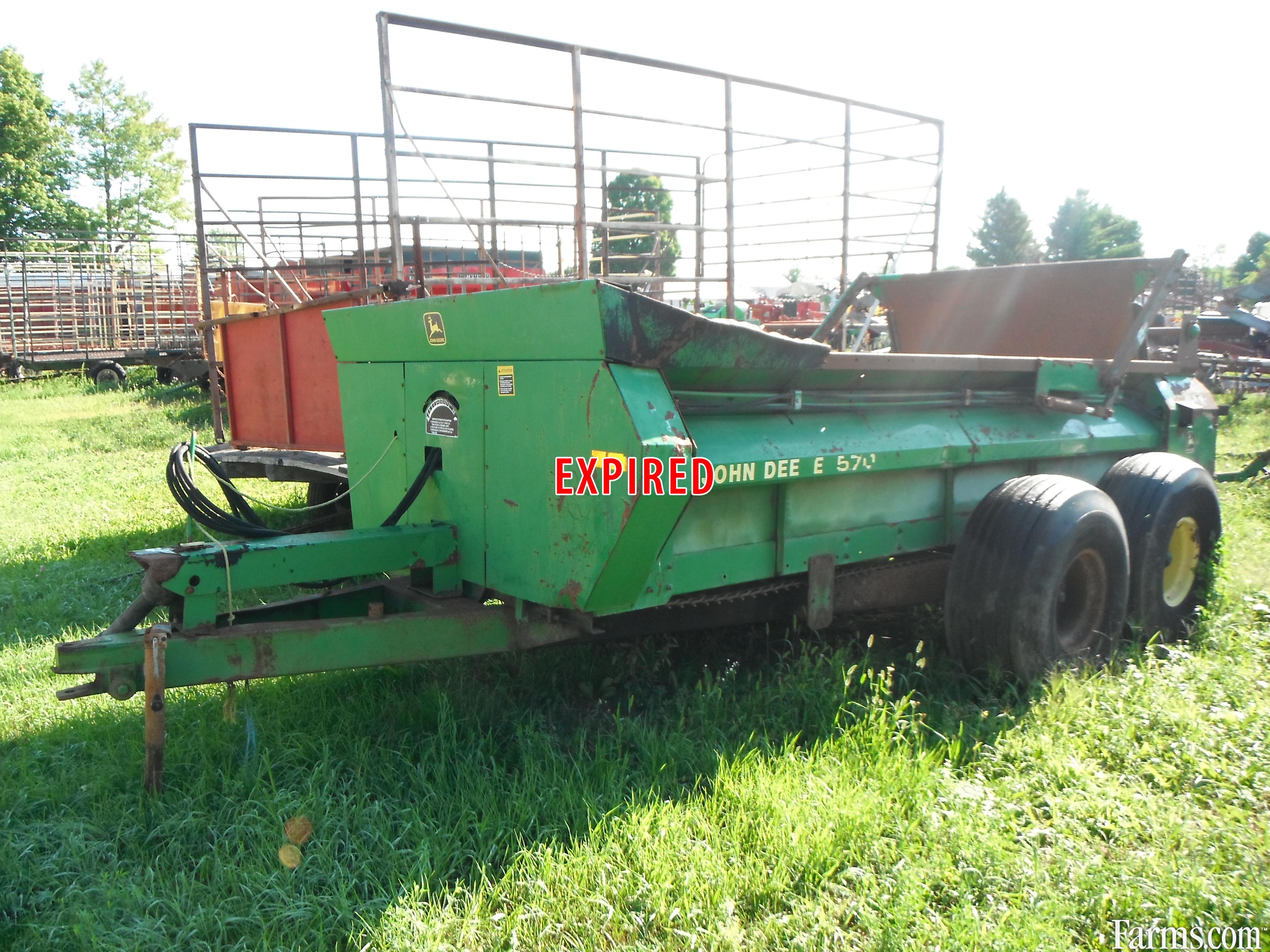 John Deere 570 Manure Spreader for Sale