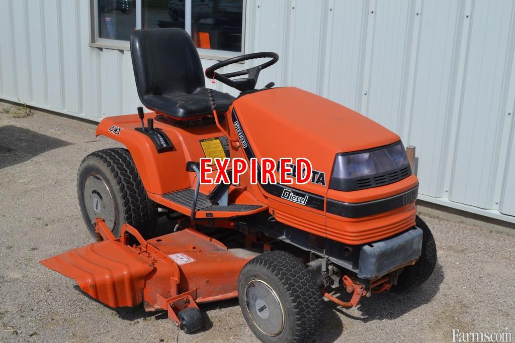 Kubota G1800 Lawn Tractor for Sale