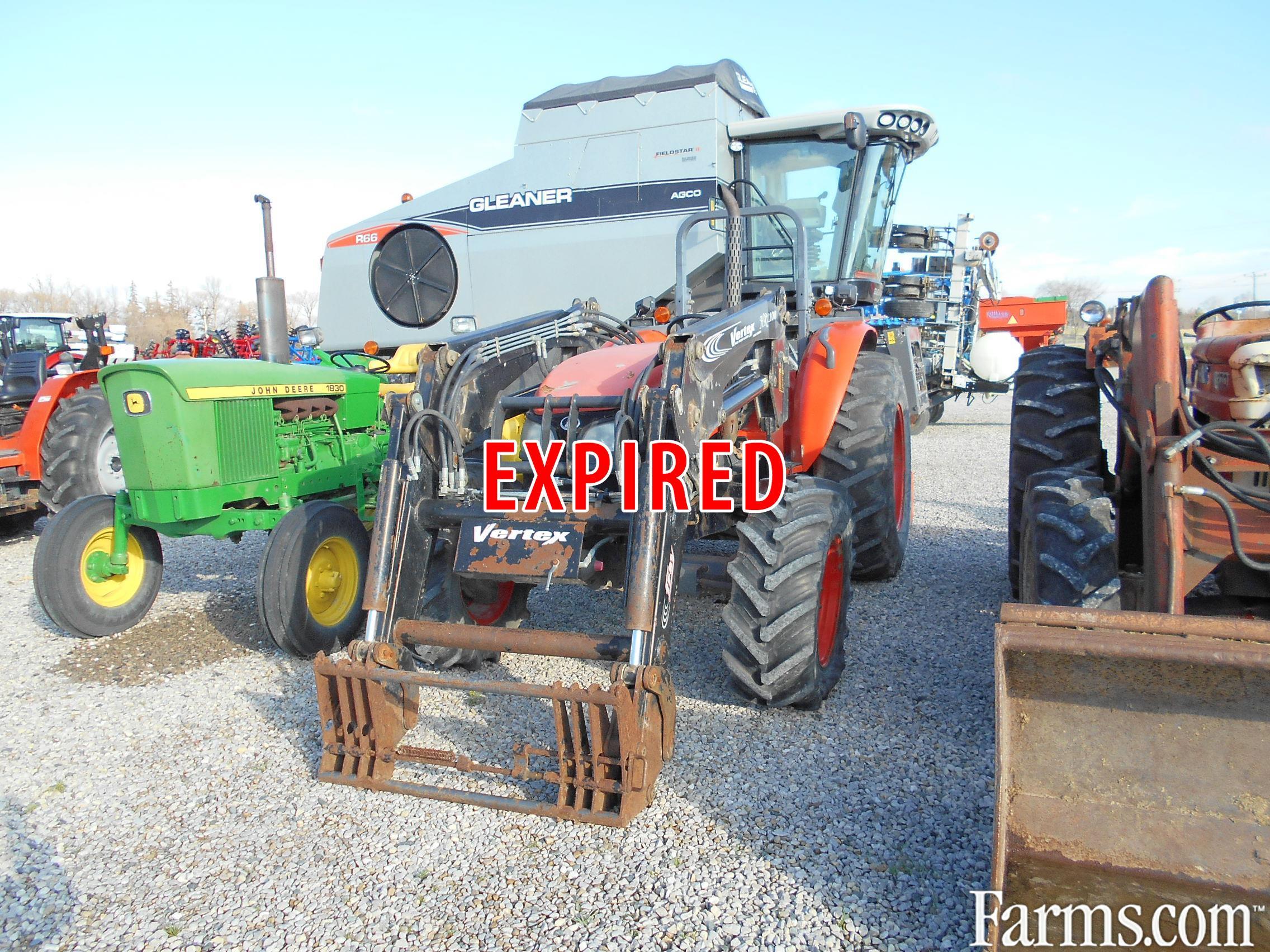 2009 M8540DTHS1 Kubota and Loader for Sale