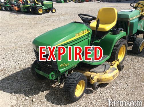 2002 John Deere Gt225 For Sale 1985