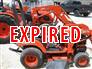 Kubota BX1500 Loader Tractor with mower