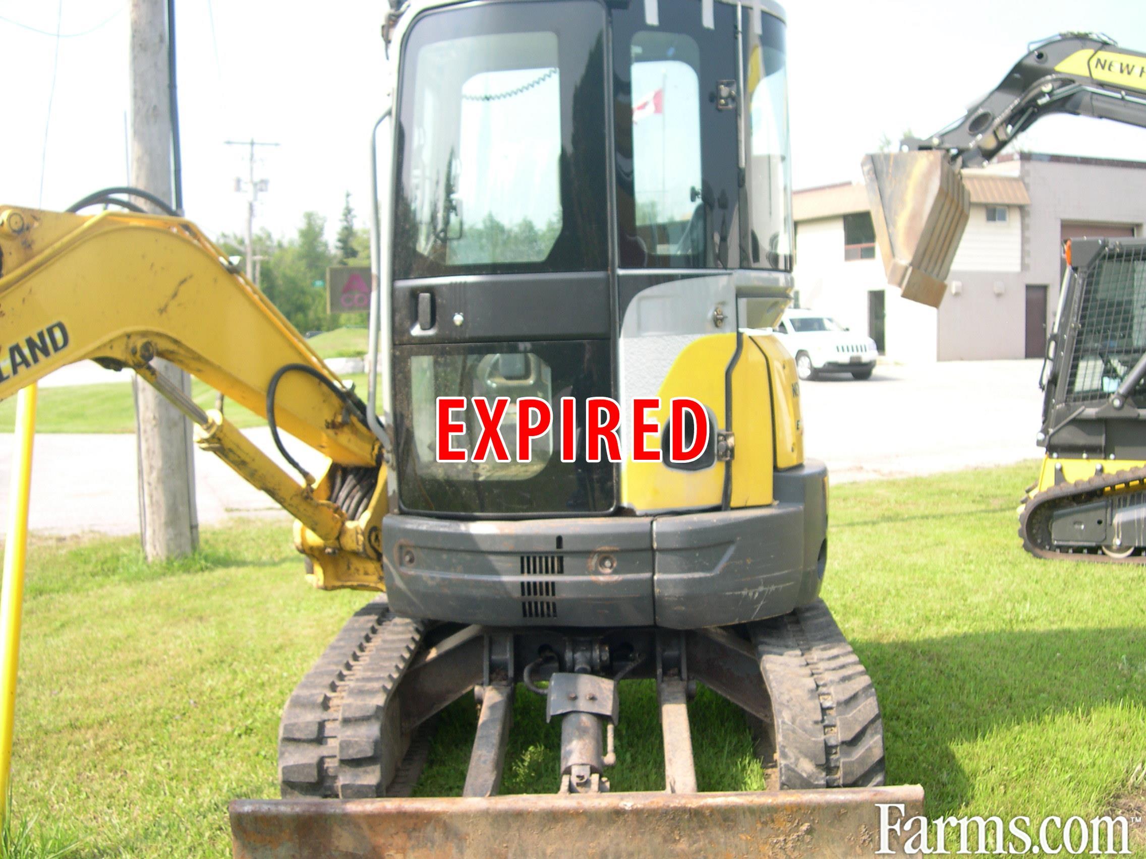 New Holland E35 SR Mini Excavator for Sale