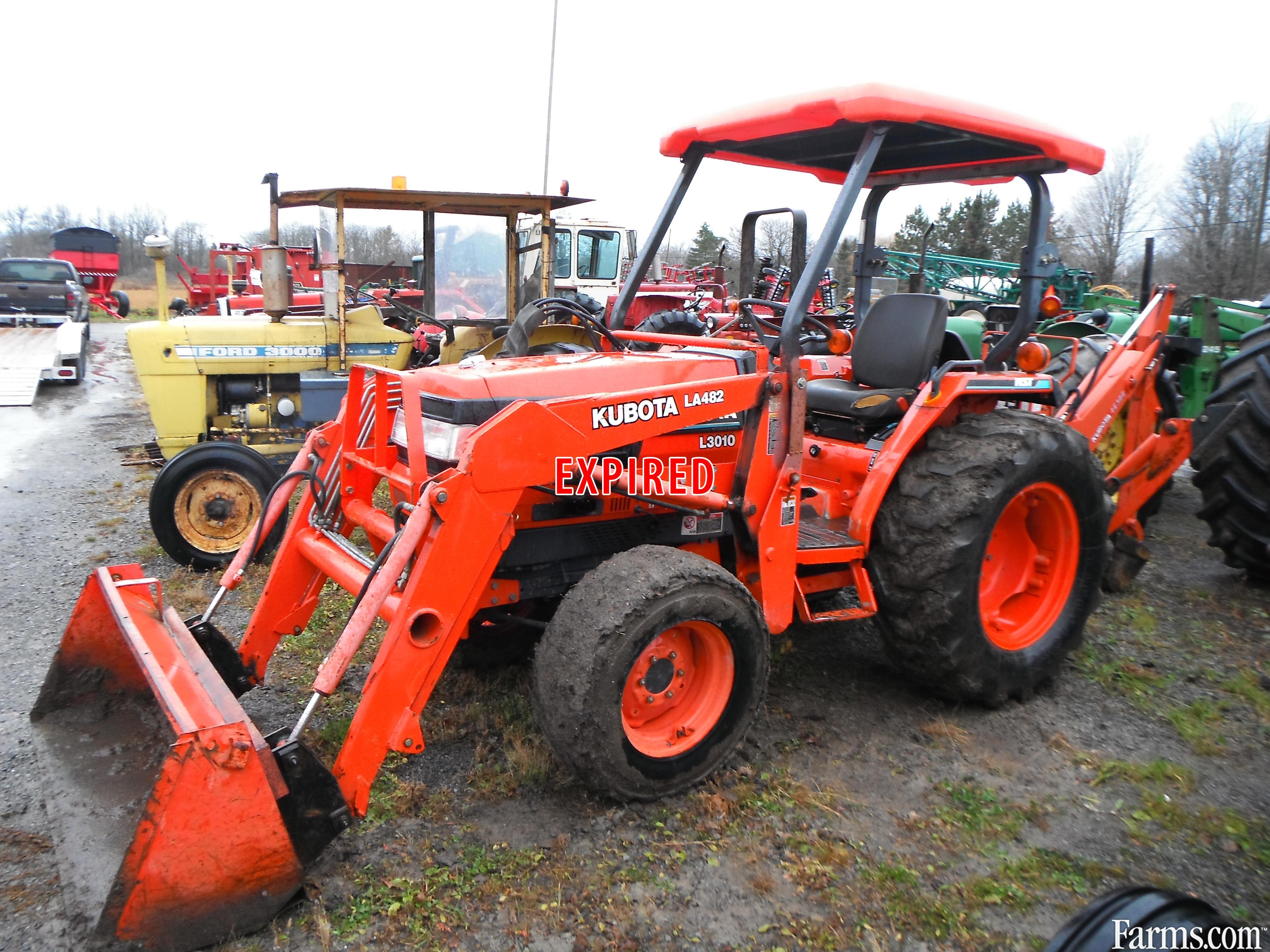 Kubota L3010d Tractor Compact For Sale