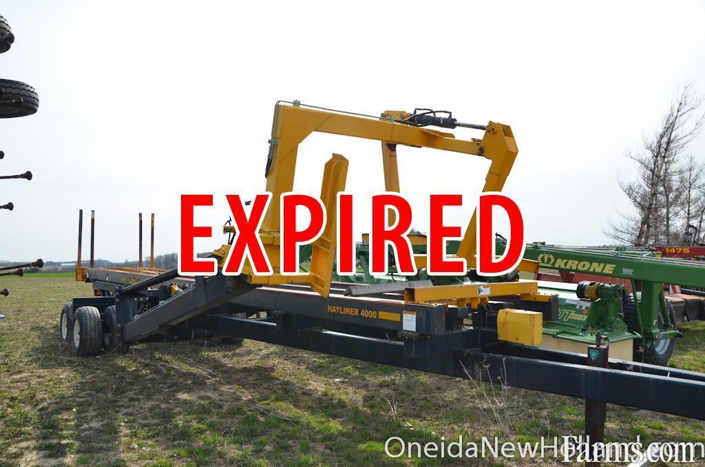 Buhler 4000 Bale Stacker for Sale