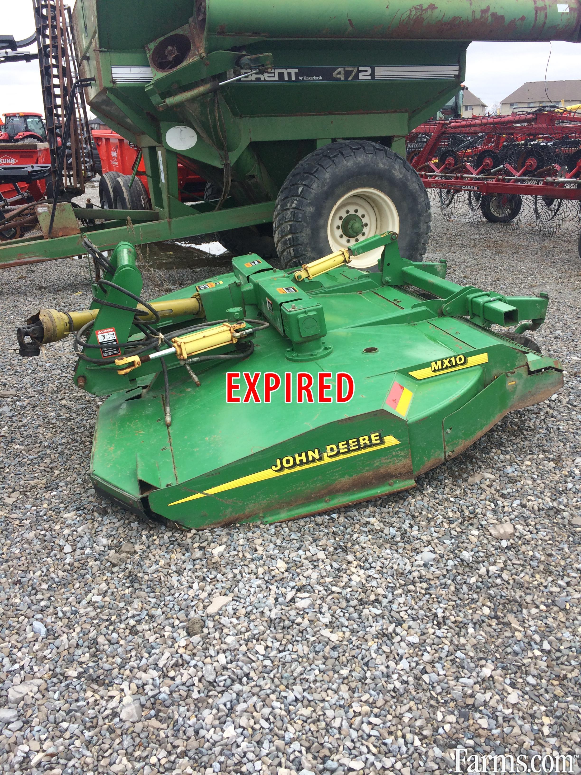 John Deere MX10 Rotary Cutter for Sale