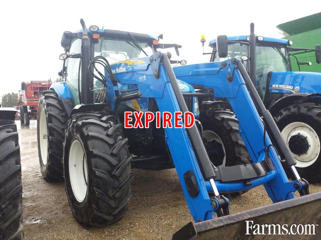 2011 New Holland T6070 Loader Tractor for Sale
