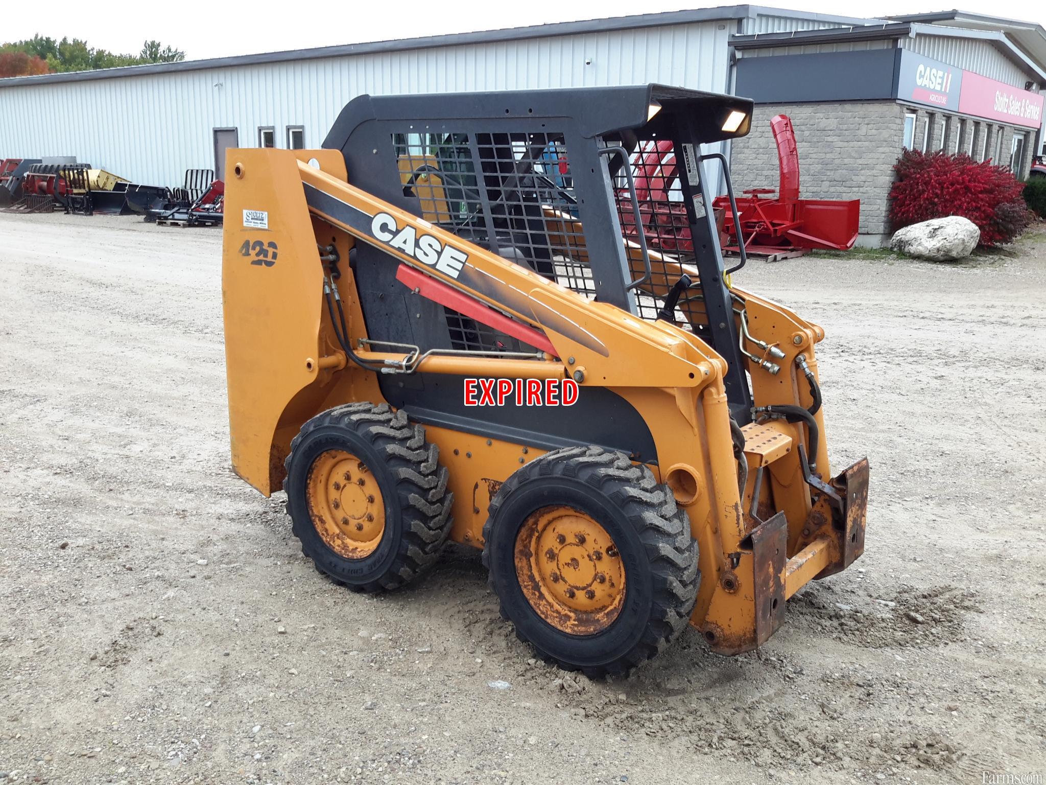 2007 Case 420 Skid Steers for Sale