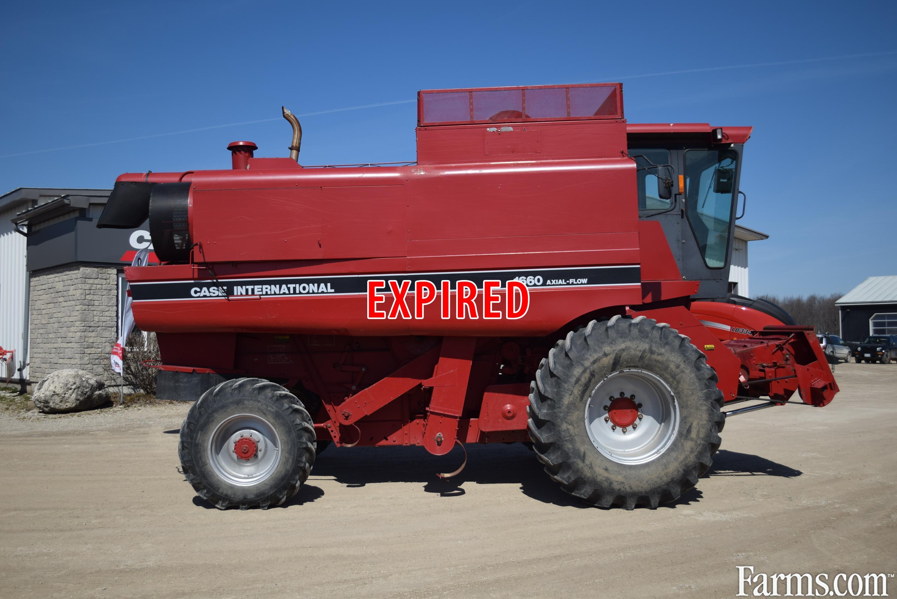 1988 Case Ih 1660 Combine For Sale 