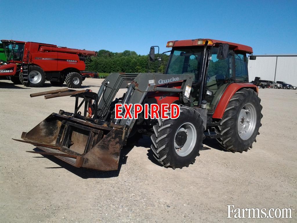 2003 Case IH JX100U Loader Tractor for Sale