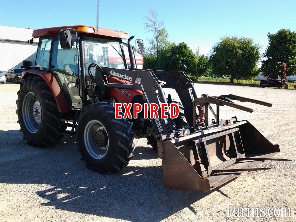 2003 Case IH JX100U Loader Tractor for Sale