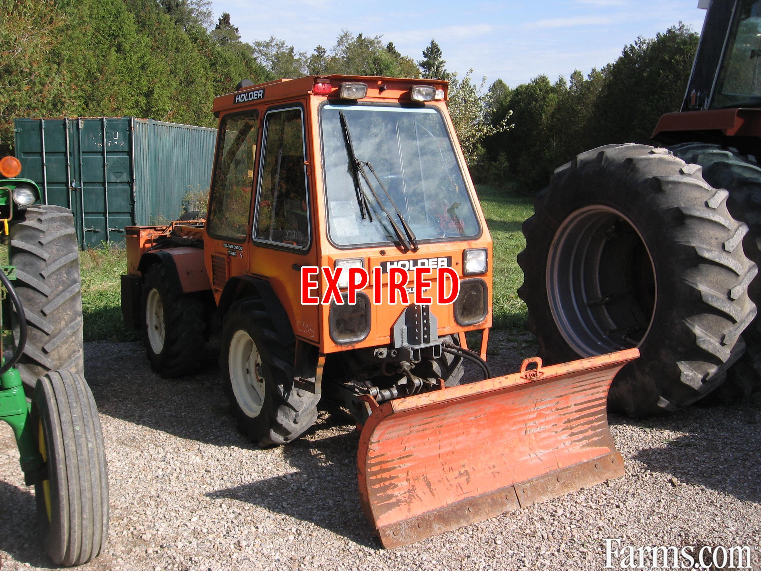 Holder C6000 side walk tractor for Sale