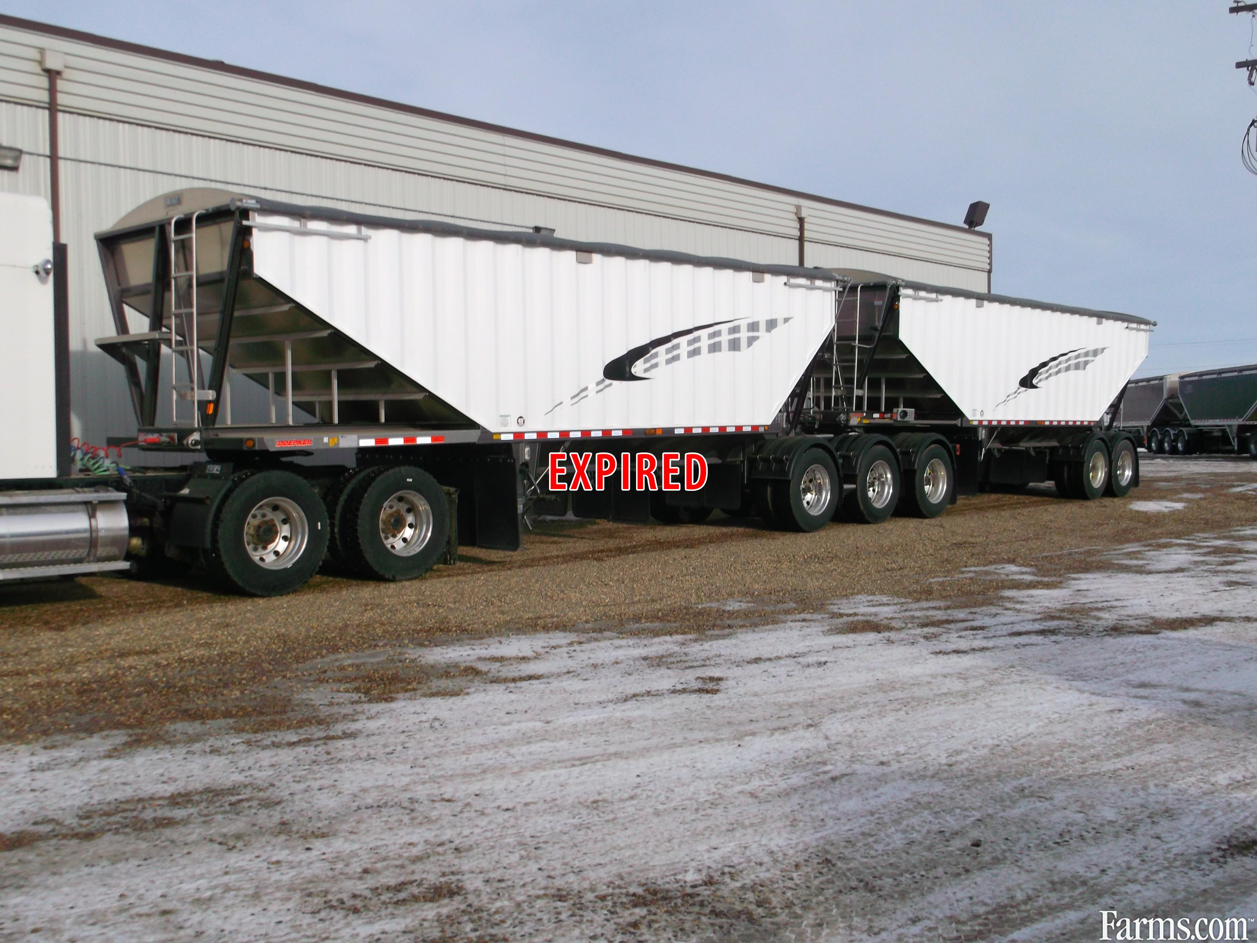 2017 Doepker Classic Open End Super B Grain Trailers For Sale | Farms.com