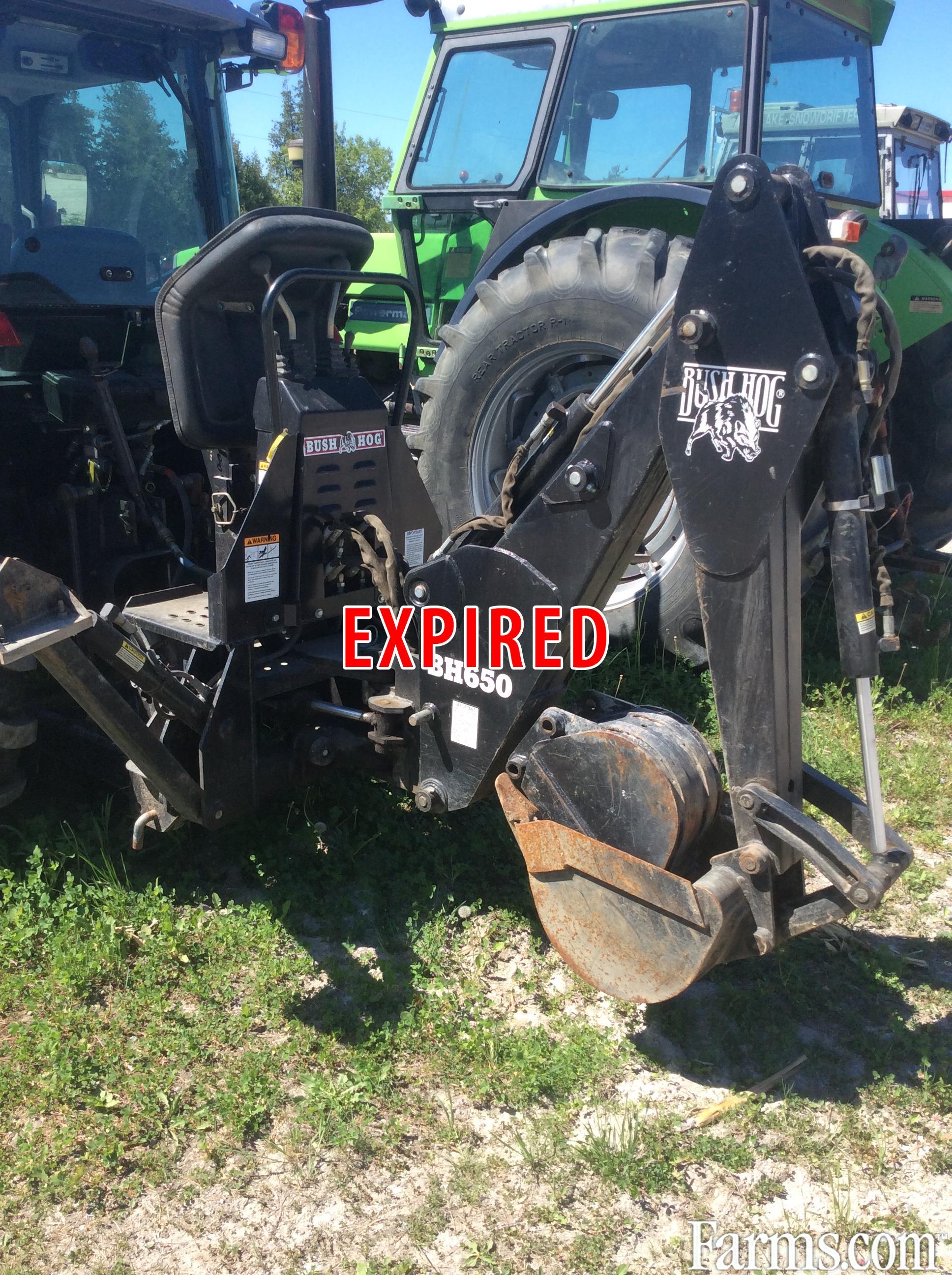 Bush Hog BH650 Backhoe Attachment for Sale